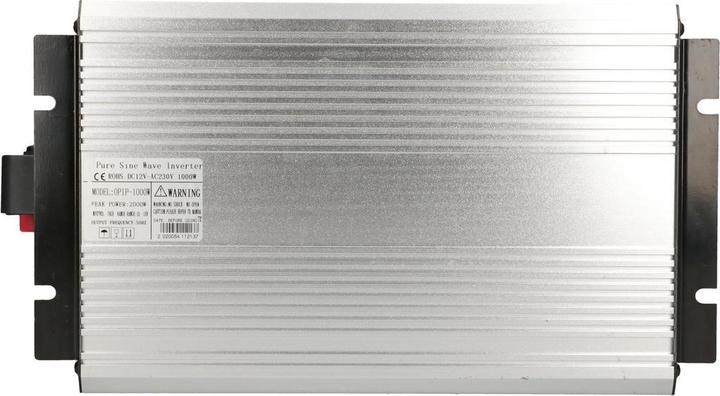 Produktbild Extralink VOLTAGE CONVERTER -,, PURE SINUS OPIP-1000W power adapter/inverter Auto Aluminium