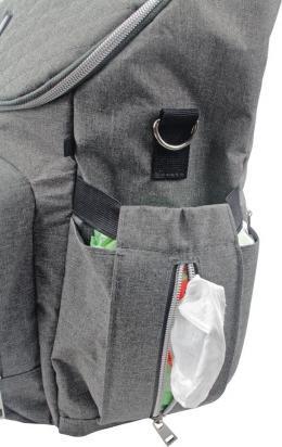 Produktbild Dooky 2-in-1-Rucksacktasche mit Wickelunterlage