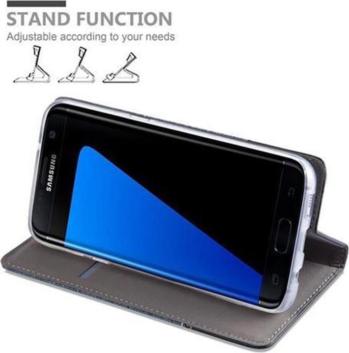Productafbeelding Cadorabo Boek Jeans Optiek Cover (Samsung Galaxy S7 Edge)