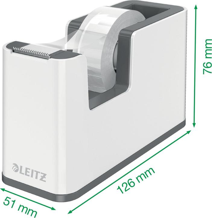 Actual product image Leitz Table dispenser WOW +1RL white/red