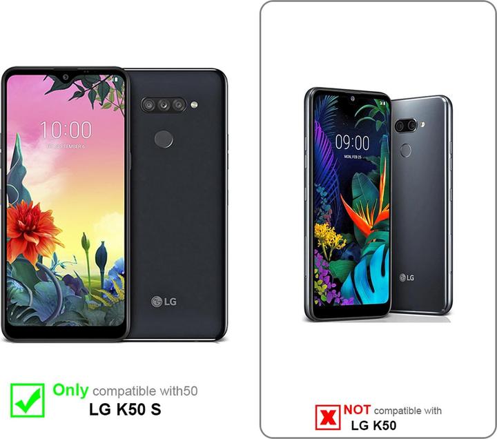 Productafbeelding Cadorabo Boek Onzichtbare Magneethoes (LG K50s)
