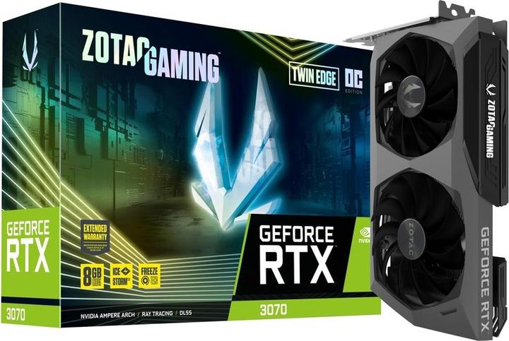 Image du produit Zotac GeForce RTX 3070 Twin Edge OC (8 Go)