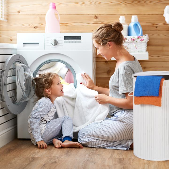 Actual product image Relaxdays Lidded Laundry Hamper (65 l)