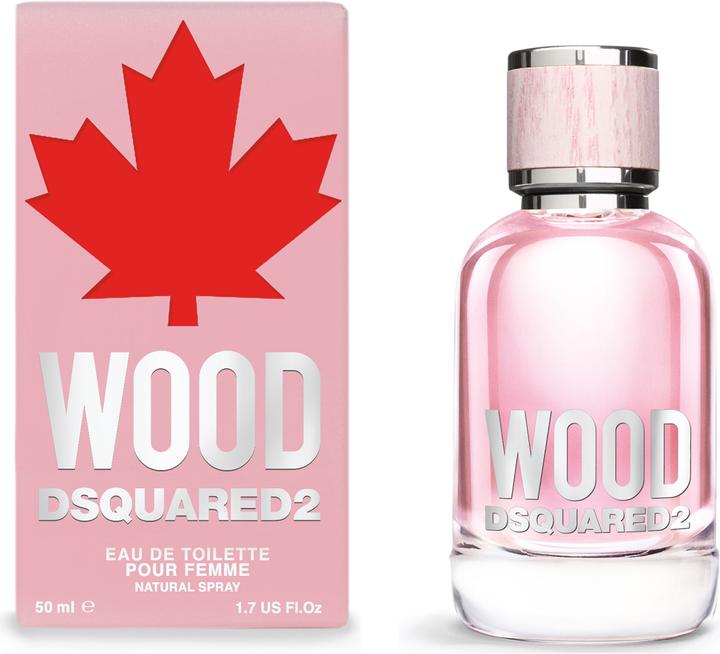 Actual product image Dsquared2 Wood Pour Femme (Eau de toilette, 50 ml)