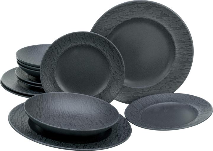 Produktbild CreaTable Rondo Schiefer (12 Stück)
