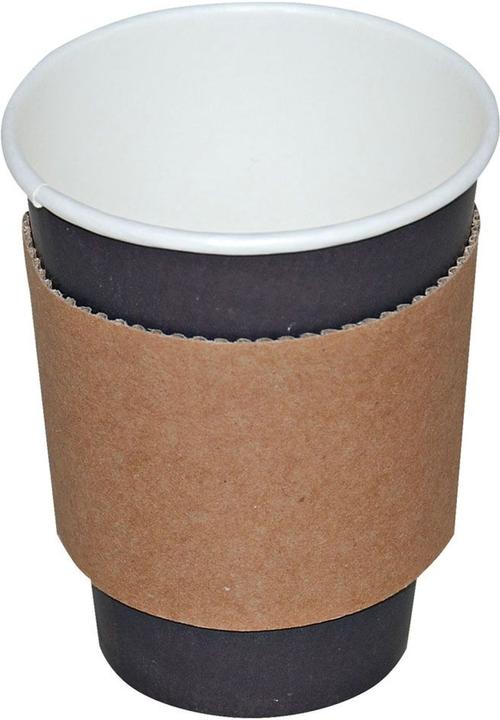Actual product image Hygostar Cup sleeve 0.2l 25 pieces brown (25 x)