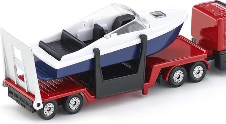 Produktbild Siku Tieflader mit Boot