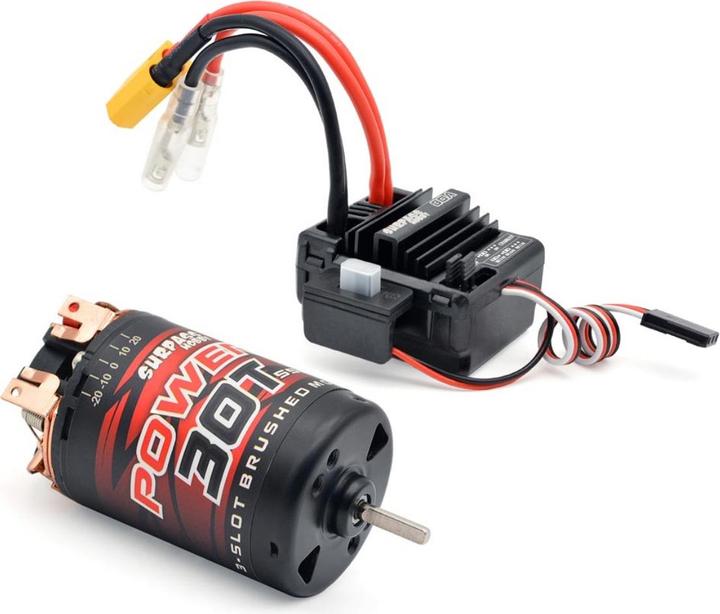 Surpass Hobby Combo 1:10 550 Brushed Motor 30T mit 80A ESC