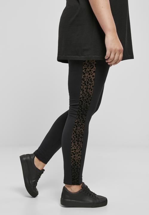 Immagine prodotto Urban Classics Leggings a righe in pizzo da donna (XS)