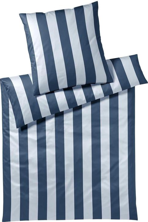 Actual product image Elegante Night Stripe (Duvet cover, 155x200 cm + 80x80 cm)