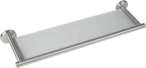 Actual product image Axentia Wall glass shelf Naples, stainless steel, 54 cm