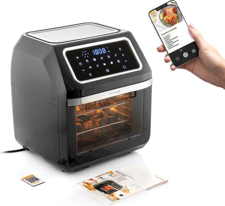 Produktbild InnovaGoods Heissluftfritteuse Fryinn Pro Max 12000 1800 W 12 L Edel (EU-Stecker)