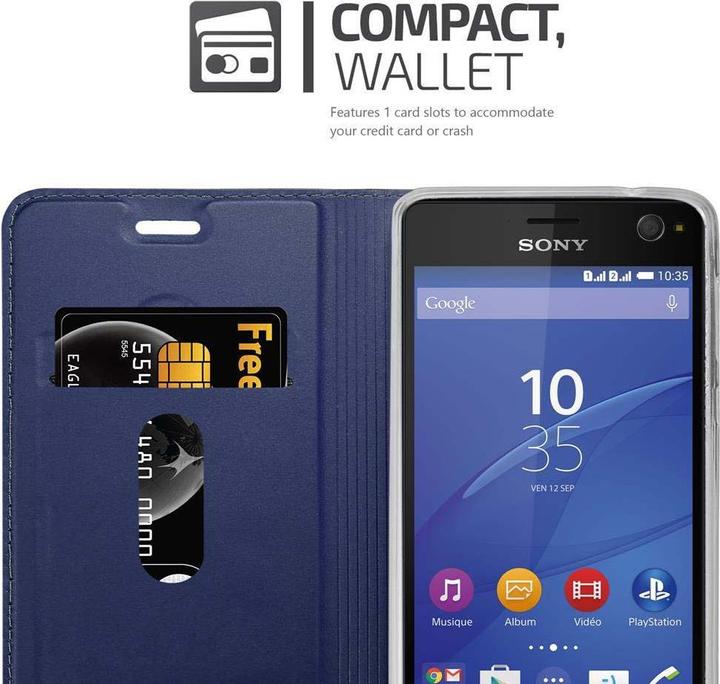 Immagine prodotto Cadorabo Copertina in stile libro di classe (Sony Xperia C4)