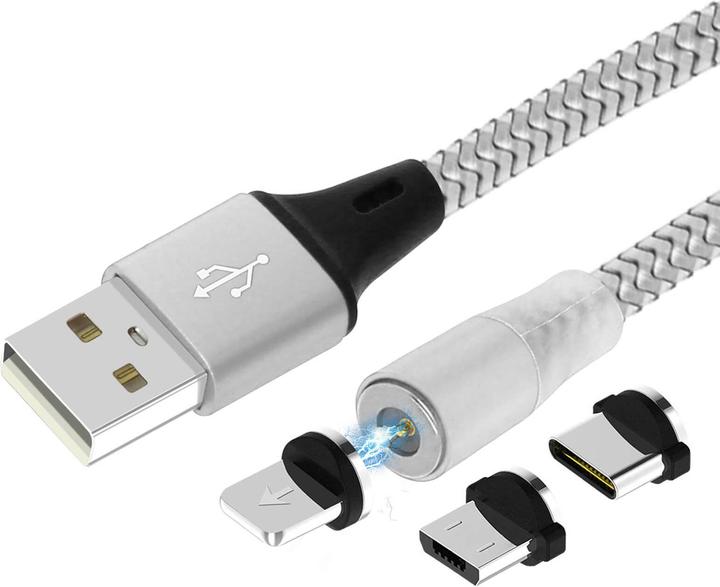 Produktbild Avizar Magnetisches 3-in-1 Kabel (USB 3.2 Gen 1)