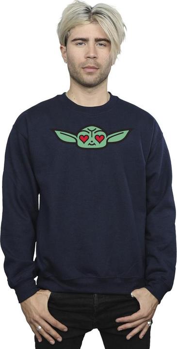 Produktbild Star Wars The Mandalorian Grogu Heart Eyes Sweatshirt (XXL)
