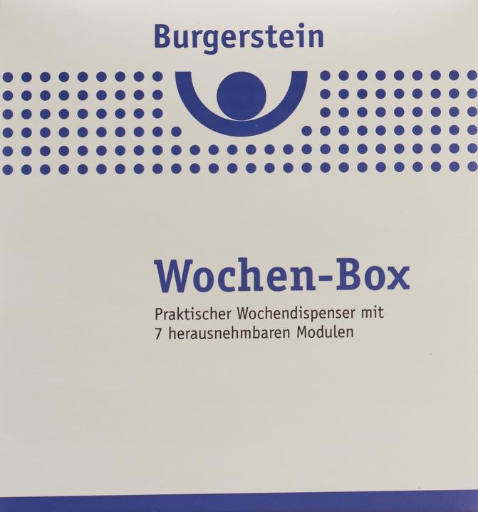 Produktbild Burgerstein Wochenbox