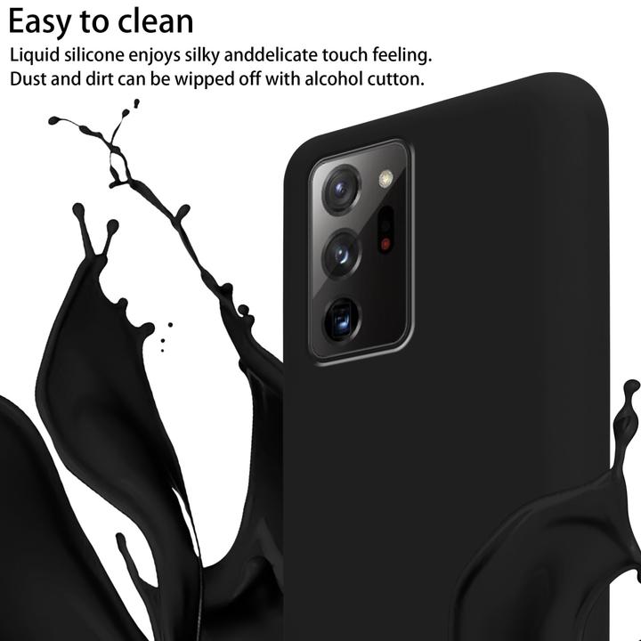 Actual product image Cadorabo TPU Cover Mobile Phone Chain Liquid (Samsung Galaxy Note 20+)