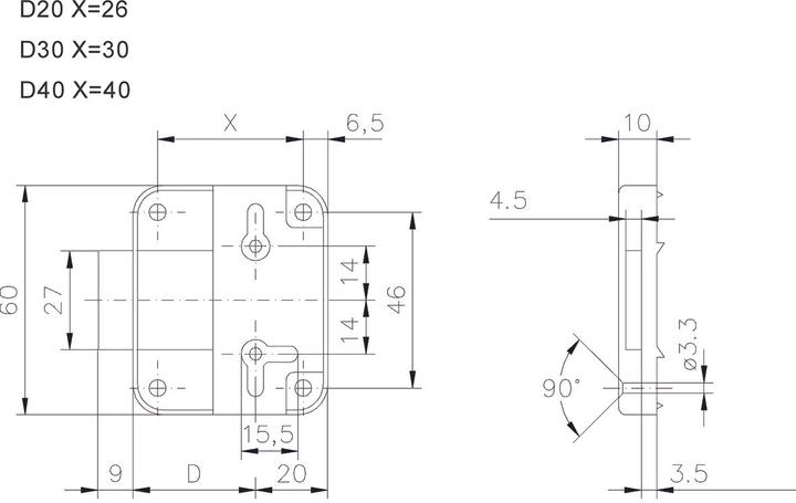 Produktbild Heusser Schrankschlösser 2424