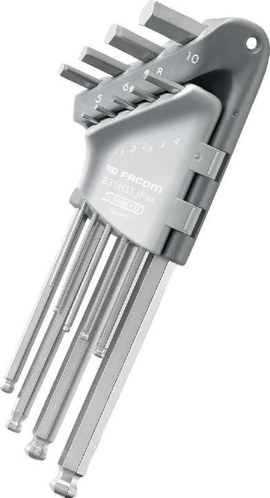 Produktbild Facom Sechskantschlüssel-Satz INOX 9-teilig