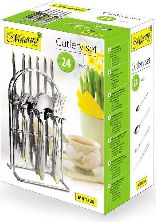 Actual product image Maestro JOINERY TOOL KIT 24 PCS. SATIN MR-1528 (24 Piece, Cutlery set)