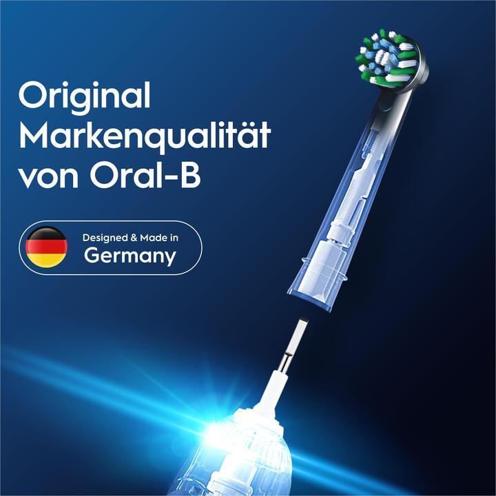 Actual product image Oral-B Attachment brushes black ProCrossAction CleanMaximizer6pcs. (6 x)