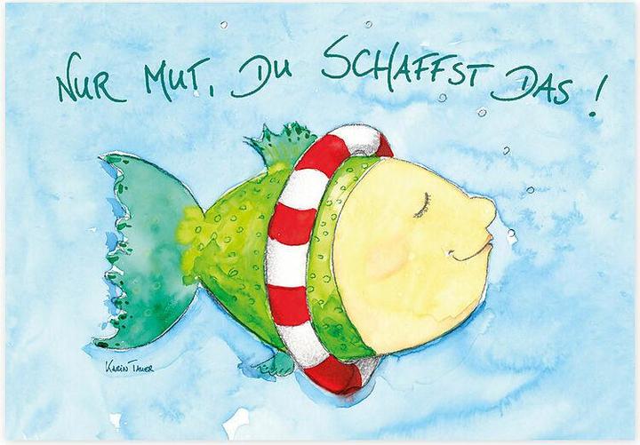 Produktbild Postkarte. Glcksbotschaften / Du schaffst das / Quer