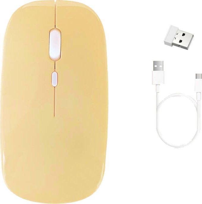 Strado Bluetooth + radio mouse (yellow) (Kabellos)