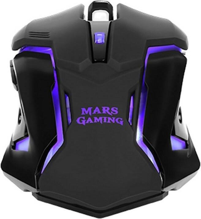 Produktbild Mars Gaming for games MRM0 4000 DPI Black (Kabelgebunden)
