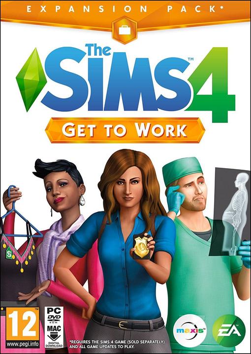 Actual product image EA Games Ea The Sims 4 Ep1 Get To Work PC Ro (PC, Mac)