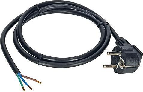Produktbild EGB Anschlussltg. H05VV-F 3G1mm schwarz 1,5m (1.50 m)