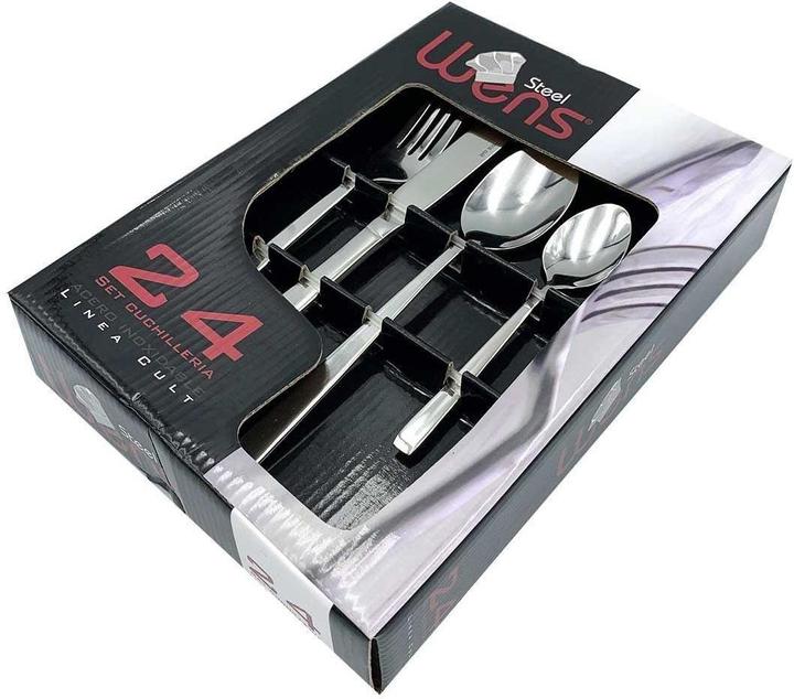 Actual product image Nenurodyta 24-piece WENS cutlery set (24 Piece, Cutlery set)