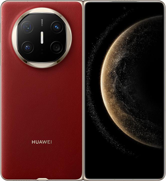 Huawei Mate X6 (512 Go, Rouge Nébuleuse, 7.93", Double SIM, 50 Mpx, 5G)
