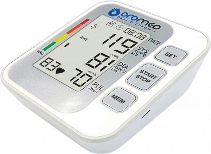 ORO Oromed blood pressure monitor ORO-COMFORT (Blutdruckmessgerät Oberarm)