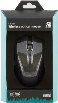 Actual product image Deltaco wireless, black (Wireless)