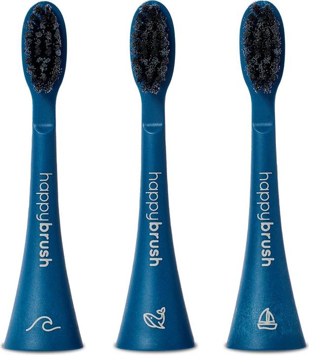 Immagine prodotto happybrush ECO VIBE 3 spazzole con attacco Ocean (3 x)