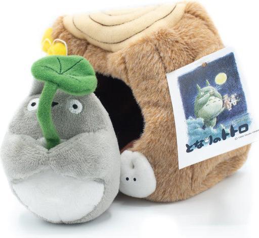 MON VOISIN TOTORO - Totoro Tree Trunk - Peluche 10cm (12 cm)