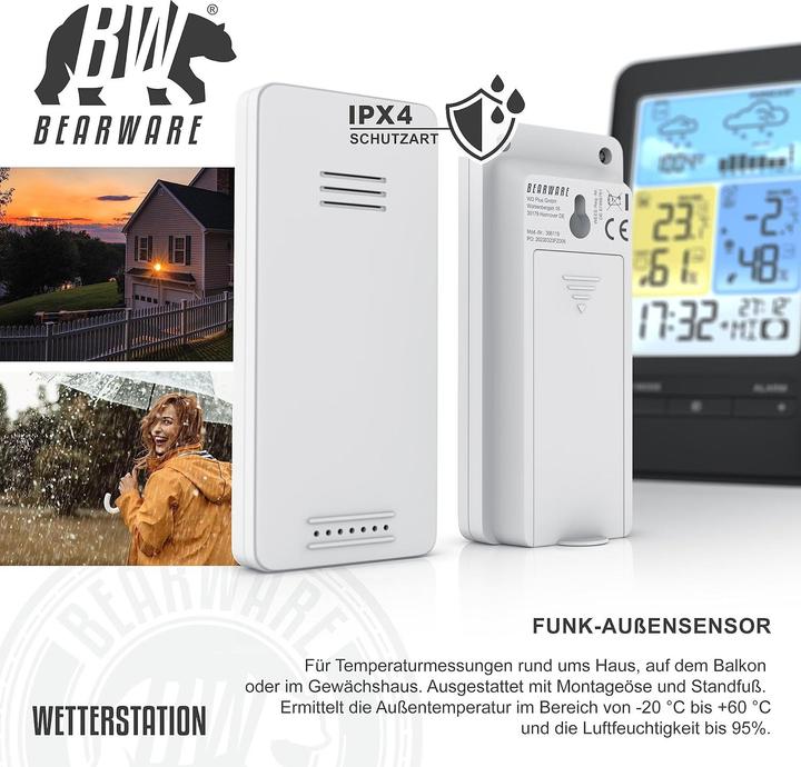 Produktbild CSL Funk-Wetterstation
