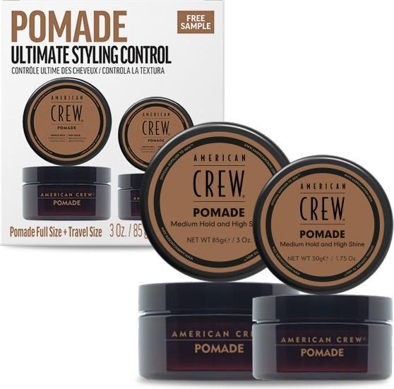 Produktbild American Crew Pomade Duo Gift Set (Haarwachs, 135 ml)