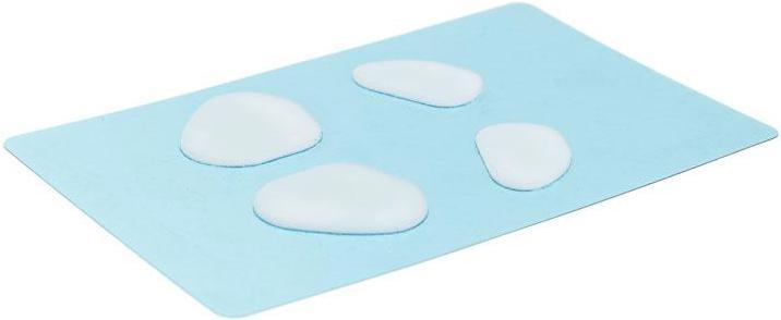 Actual product image Endgame Gear XM1 Mouse Skates, 100% PTFE, Milk White - One Set