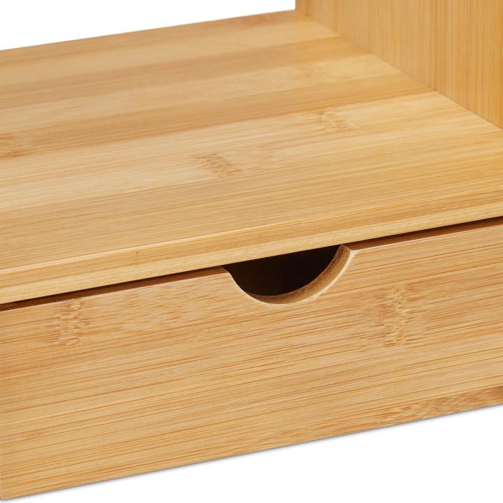 Actual product image Relaxdays Bamboo Screen Stand