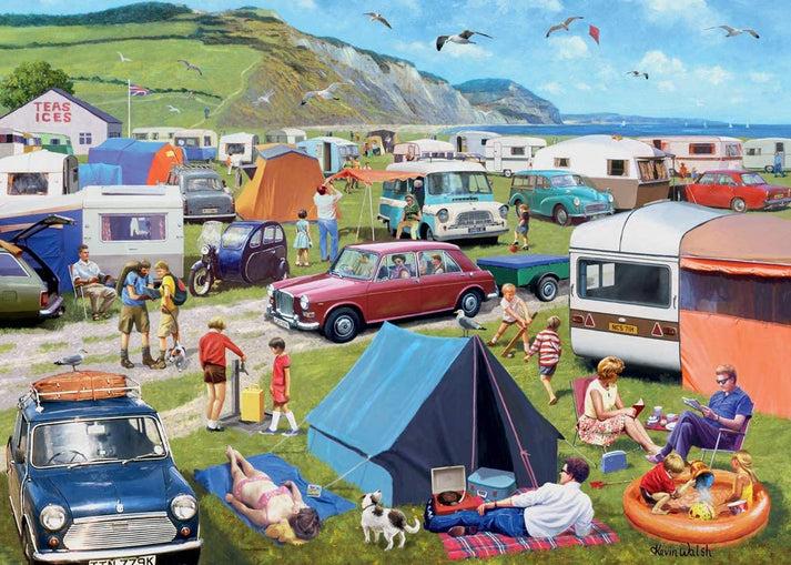 Actual product image Ravensburger Jigsaw Puzzle - Camping & Caravanning 1000p (12000122) (1000 pieces)