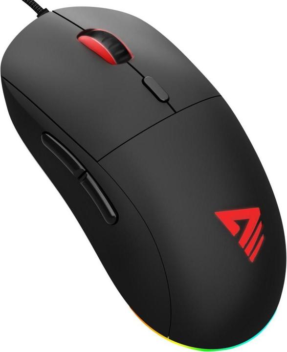 Actual product image Savio GAMBIT Black gaming mouse (Cable)