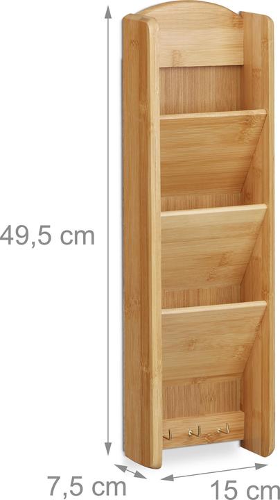 Immagine prodotto Relaxdays Tastiera (15 x 49,5 x 7,5 cm)