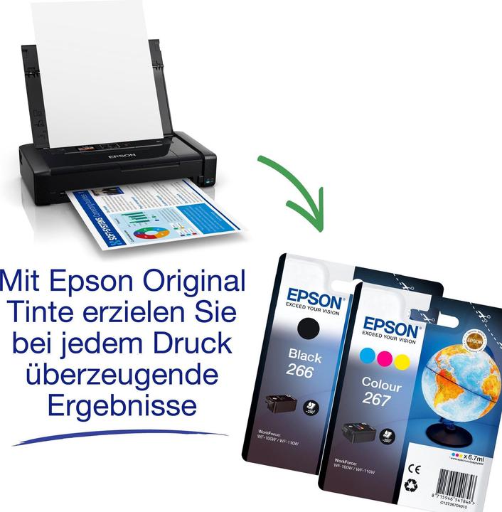 Actual product image Epson WF-110W Workforce (Ink, Colour)