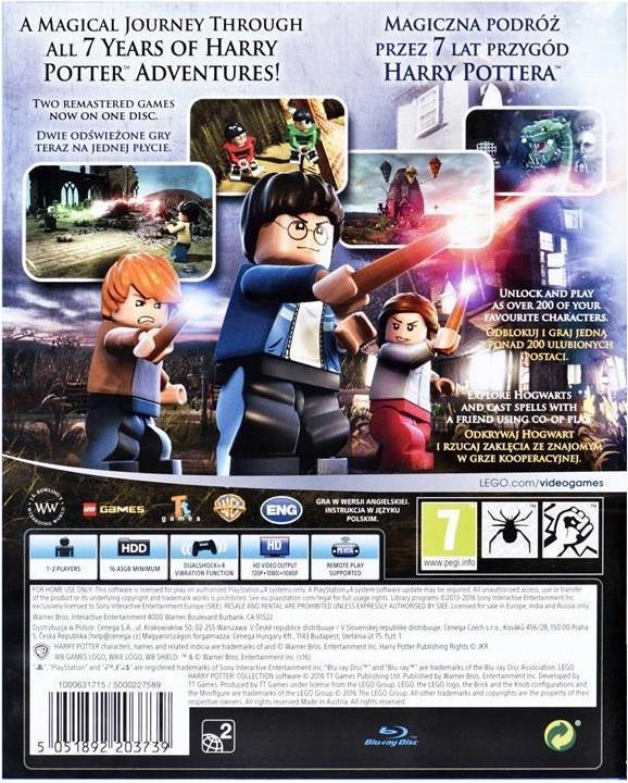 Actual product image WB PS4 LEGO Harry Potter Collection: Years 1-4 And Years 5-7 (PS4, EN)