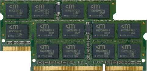 Produktbild Mushkin Memory for laptop Essentials, SODIMM, DDR3, 8 GB, 1333 MHz, CL9 (996647) (2 x 4GB, 1333 MHz, DDR3-RAM, SO-DIMM)