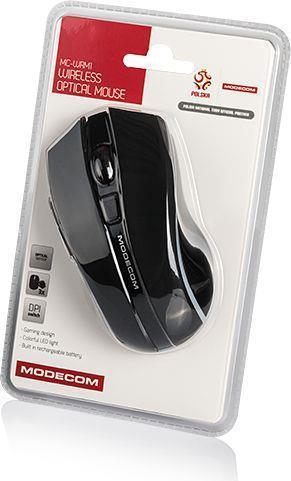 Immagine prodotto Modecom Mouse wireless MC-WRM1, nero (Senza fili)