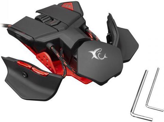 Image du produit Souris de jeu Shark Lancelot RGB, Souris interchangeable avec illumination RGB (Filaire)