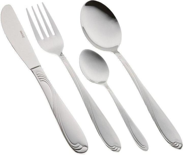 King KINGHOFF 72 ELEMENT. Shiny table set KH-3508 (72 Stück, Besteck Set)