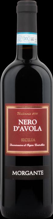 Actual product image Morgante 2020 Nero d'Avola Rosso Sicilia IGT (1 x 75 cl, 2021)